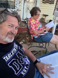 Happiness is having two Proof  copies to share with my wife!